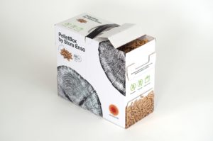 Pelletverpackung aus Karton