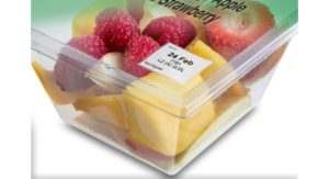 Linx TT-Druck auf Obstverpackung