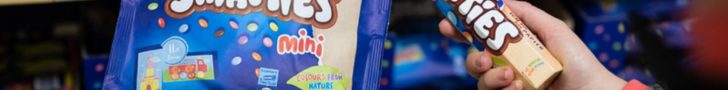 Smarties in Papierverpackung