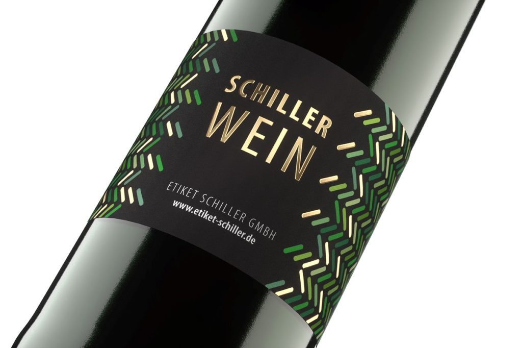 Etiketten umweltfreundlich veredeln