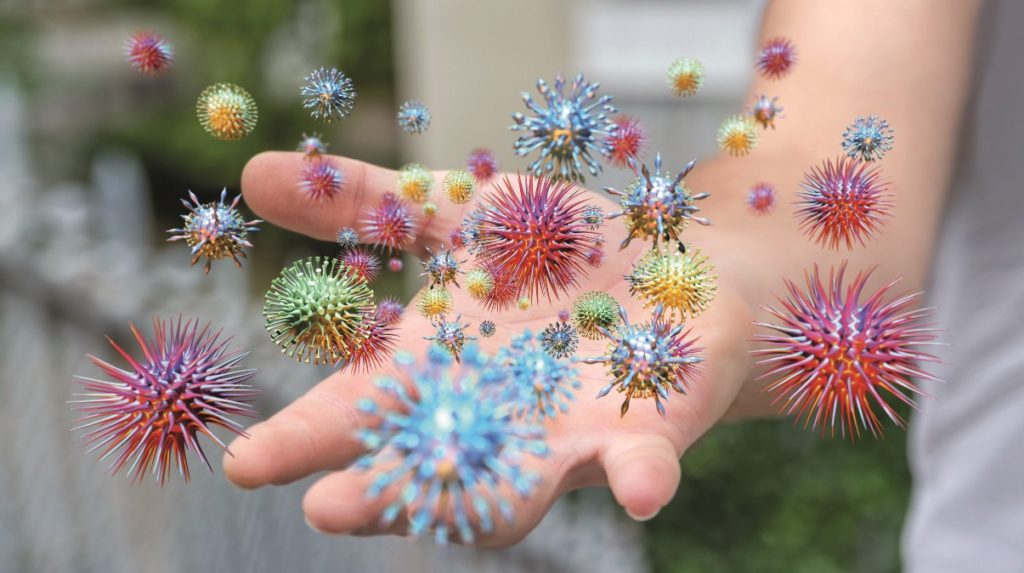 Beschichtung Lock 3 wirkt gegen Viren und Bakterien