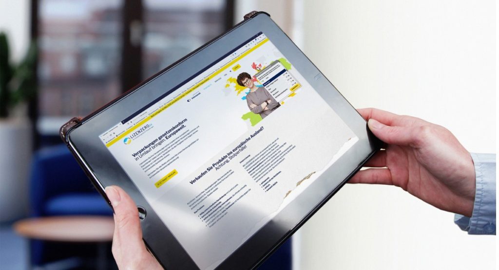 Plattform Lizenzero.eu von Interseroh