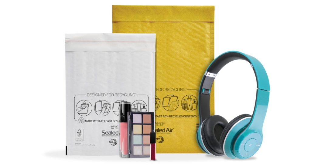 Luftpolster-Versandtaschen von Sealed Air recyclingfähige