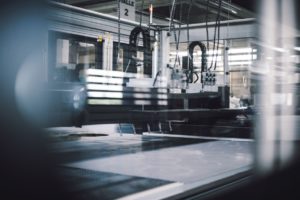 Momentaufnahme aus der heutigen Produktion.