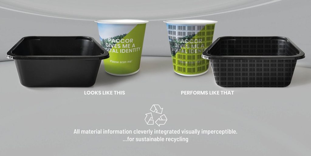 Durch den Digimarc Barcode entsteht eine Verpackung mit digitaler Intelligenz