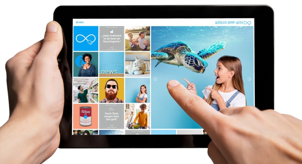 Weissblech-Verbraucherplattform weissblech-kommt-weiter.de