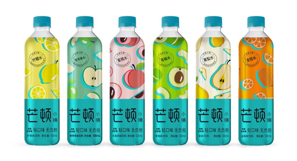 Sidel jugendliches Verpackungsdesign für Menton