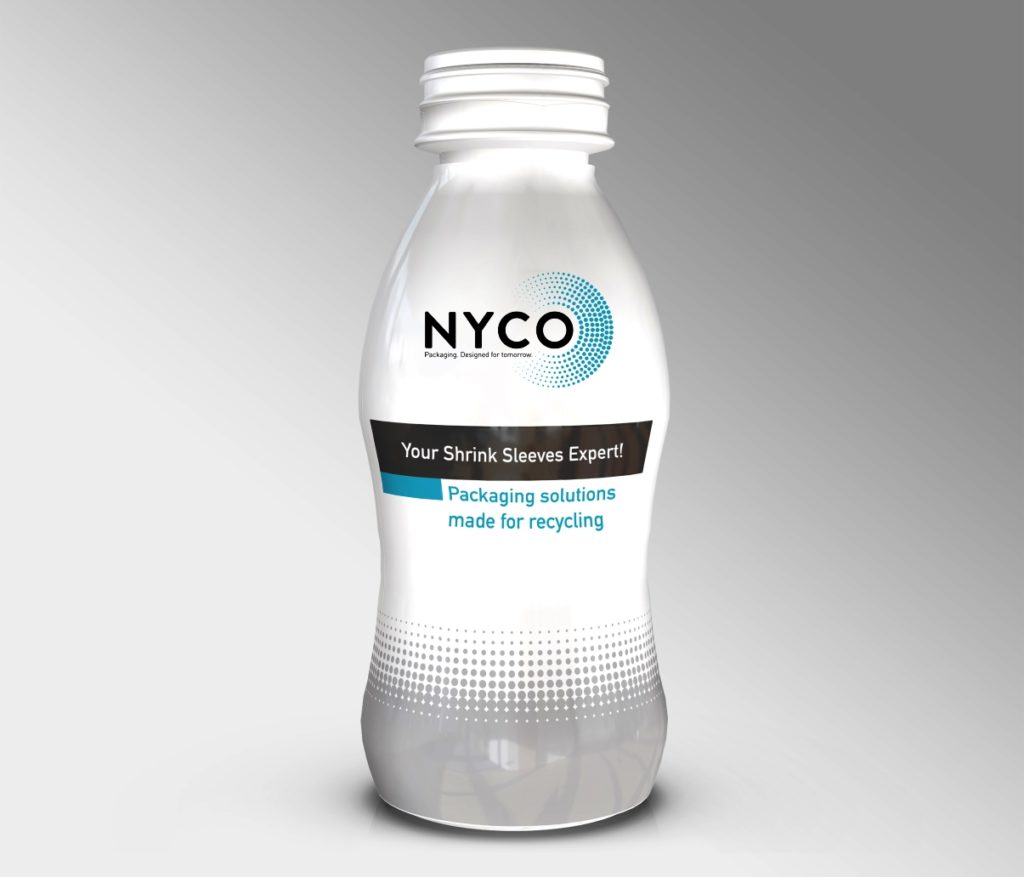 Flasche mit Sleeve von Nyco
