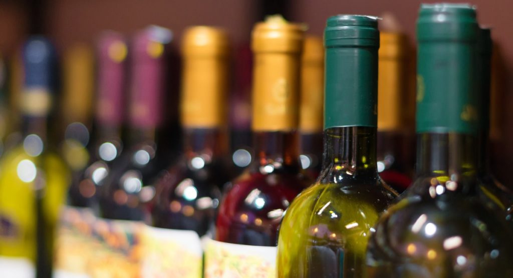 Weinflaschen von Glass Line