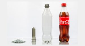 Coca-Cola Flasche aus 100 Prozent rPET