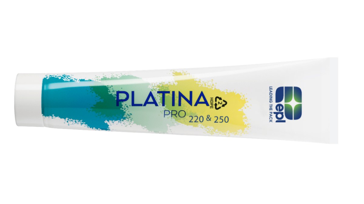 Platina Pro laminate tubes from EPL