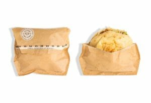 Die Kebag besteht aus FSC-zertifiziertem Pergamentpapier.