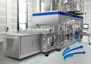 Die Upgrade-Version der Füllmaschine CFA 724 ermöglicht es, zwei Kartonpackungsformate mit identischem Bodenmaß aseptisch zu befüllen.
