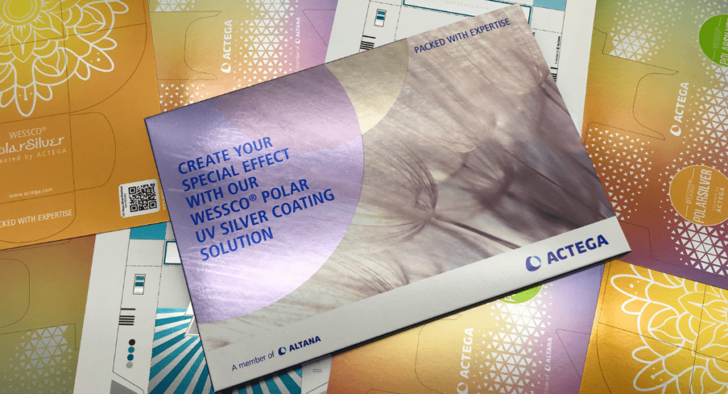 Solvent-free UV silver coatings from Actega