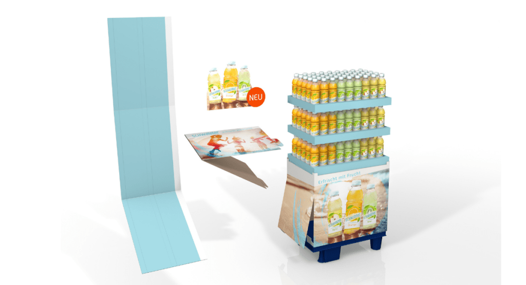 Staufach-Sockel von Panther Packaging