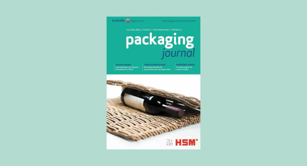 packaging journal Ausgabe 1 / 2021 packaging journal