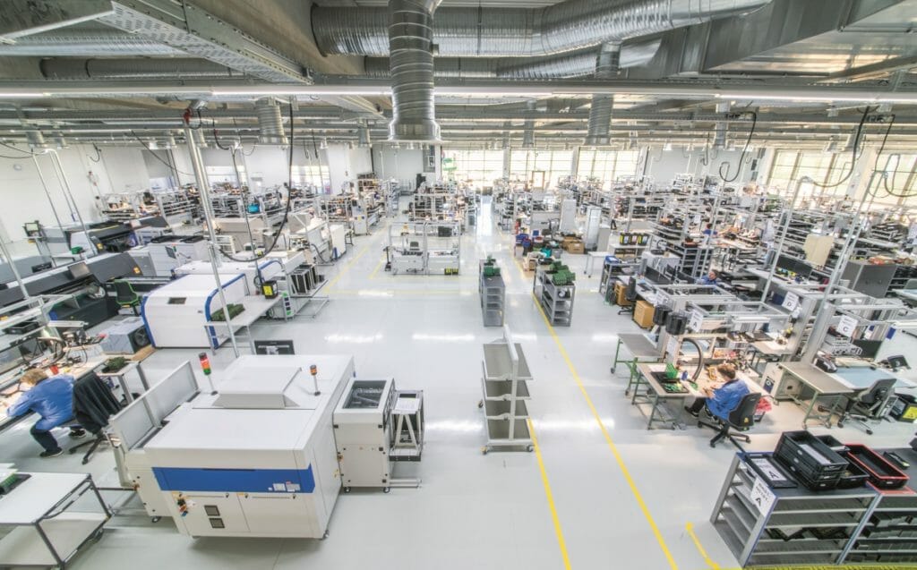 Im Werk in Bad Krozingen werden alle elektronischen Produkte gefertigt, auch alle elektronischen Positionsanzeigen sowie Kompaktstellantriebe.