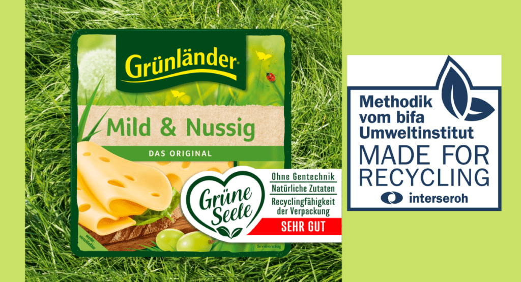Recyclingfähigkeit von Käseverpackung