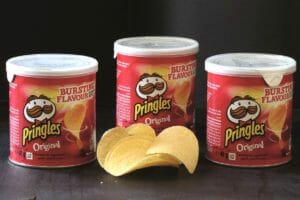 Die Vollkartondose wird für Snacks und Co. entwickelt.