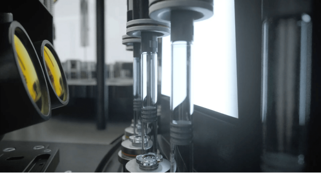 Syntegon Spritzeninspektion mit KI