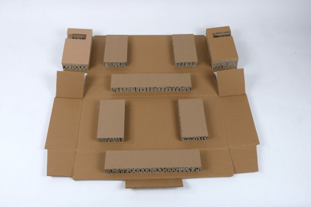 Knüppel elastische Papp-Polster