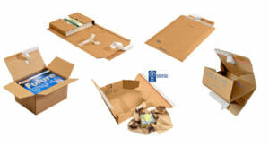 Drei V Versandverpackungen
