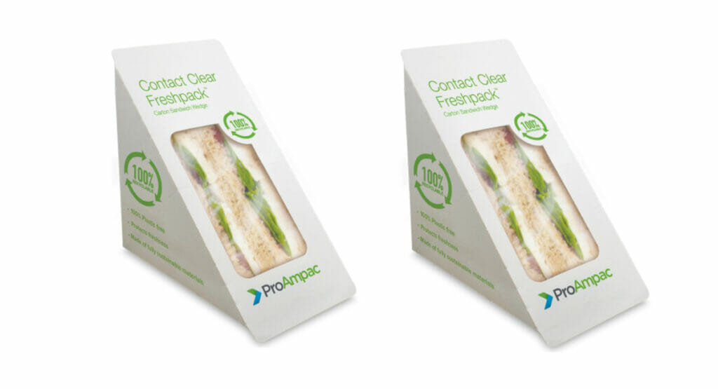 recycelbare Sandwich-Verpackung Greencore Proampac