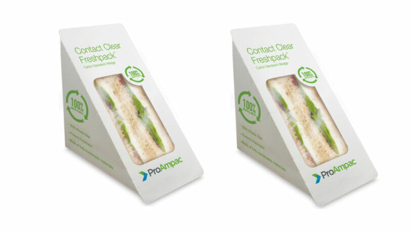 recycelbare Sandwich-Verpackung Greencore Proampac