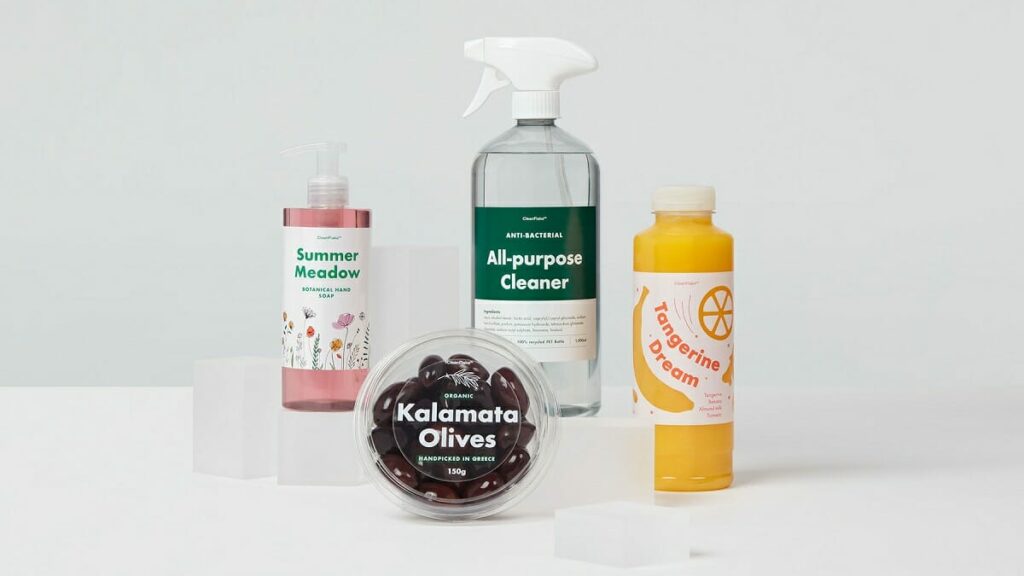 Die CleanFlake-Folienetiketten sind jetzt auch bei PET-Verpackungen einsetzbar.