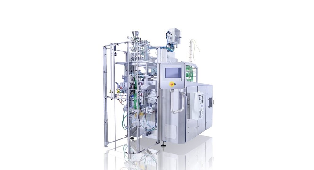 Schafft bis zu 220 Beuteln pro Minute: die SchlauchbeutelmaschineHRM-270 von Hastamat