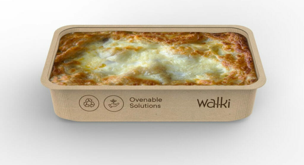 Recycelbare Verpackungen für Fertiggerichte und Tiefkühlkostfür Fertiggerichte und Tiefkühlkost wie Lasagne