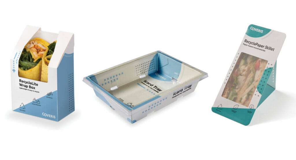 coveris auf der lunch!