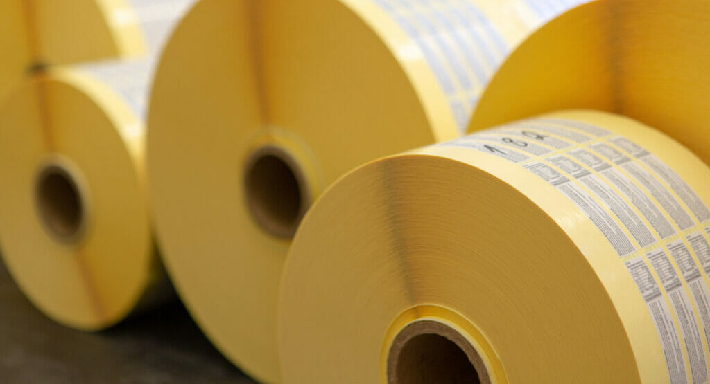 Finat statistics 2024 labelling material in Europe