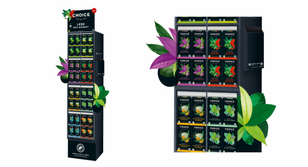 DS Smith Display für Bio-Tee von Yogi Tea