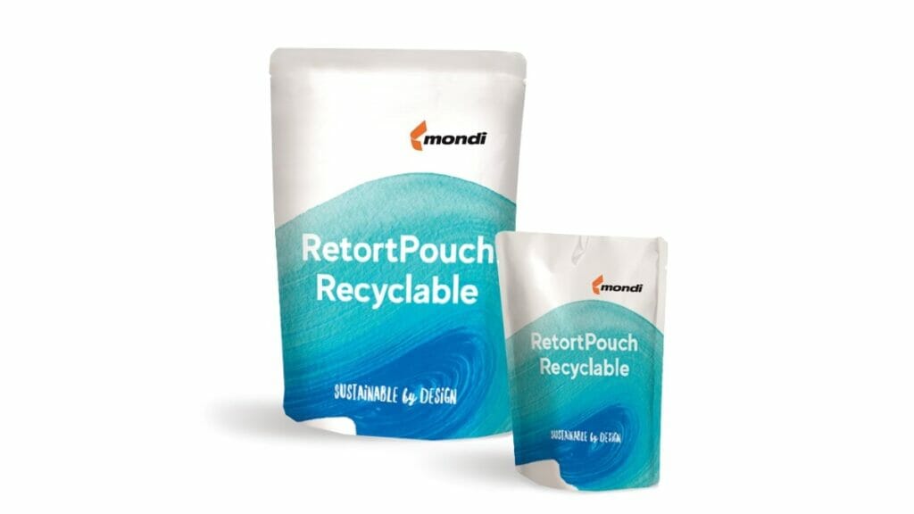Monomateriallösung RetortPouch Recyclable für sterilisierte Fertiggerichte und Nasstierfutter