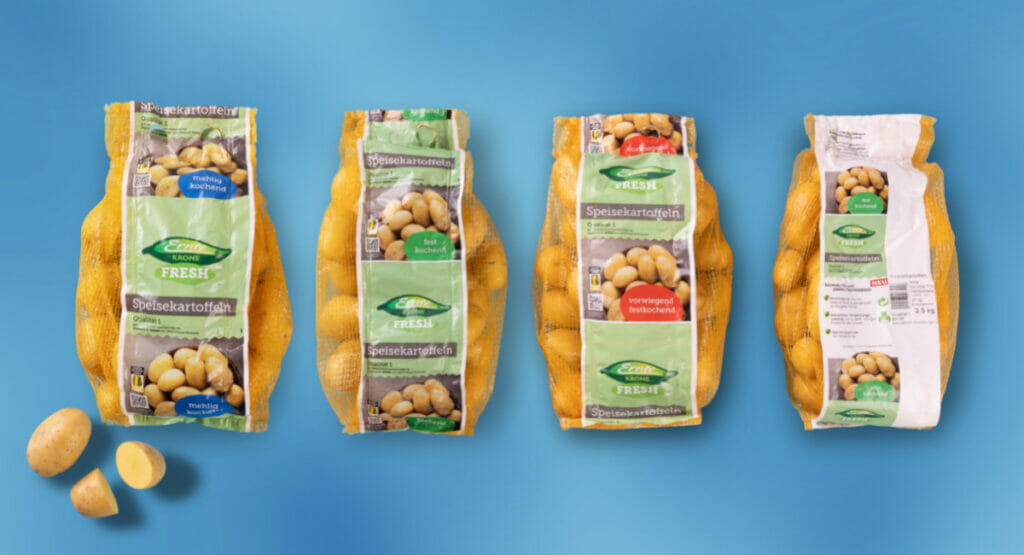 Kartoffelnetze von Norma