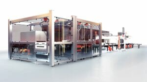 SEW-Eurodrive zeigt auf der SPS in Nürnberg eine vollautomatische Produktionslinie.