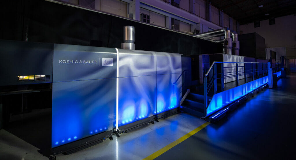 Der Varijet 106 von Koenig & Bauer Durst