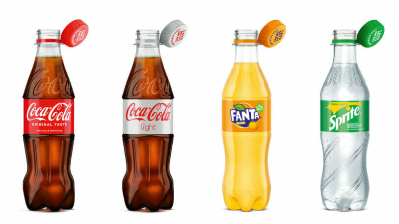 Coca-Cola stellt Verschlüsse um
