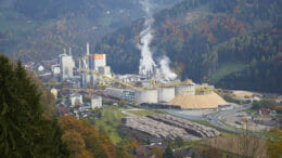 Das Mondi-Werk in Frantschach, Österreich