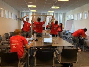Am Standort von VDC Fellbach beim Packaging Valley Makeathon präsentieren die Nachwuchstalente ihre Innovationen.