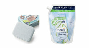 Resource-saving solutions such as dry shampoos or refill sachets