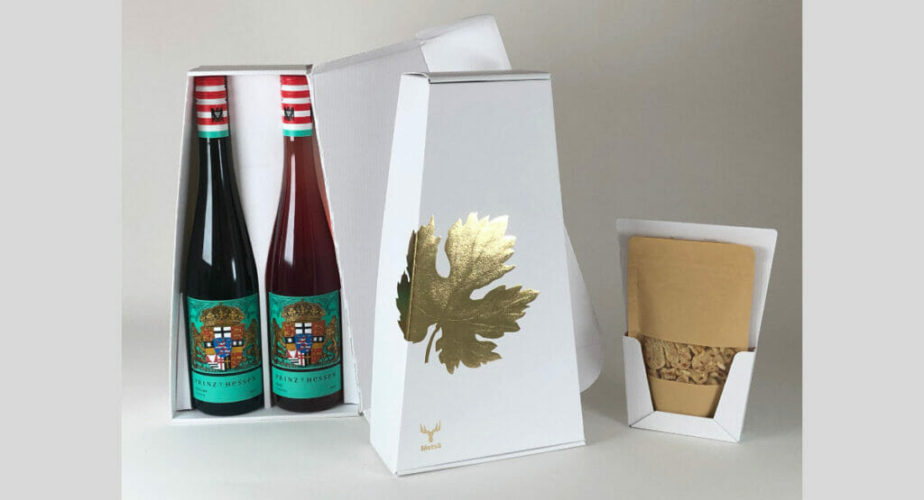 metsä board weinverpackung