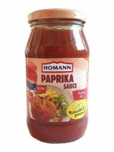 Die "Paprika-Sauce" von Homann ist Kandidat zwei für die Mogelpackung 2021.