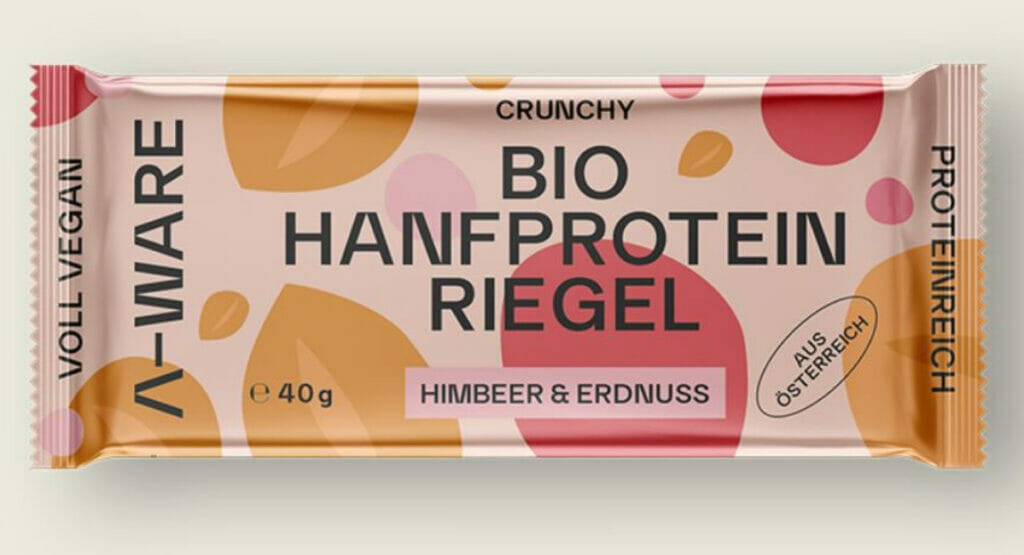 Saropack Flowpacker verpackt Hanfriegel