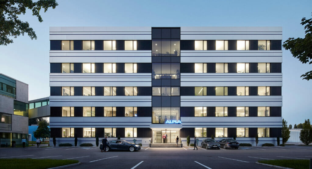 Hauptsitz der Alpla Group in Österreich