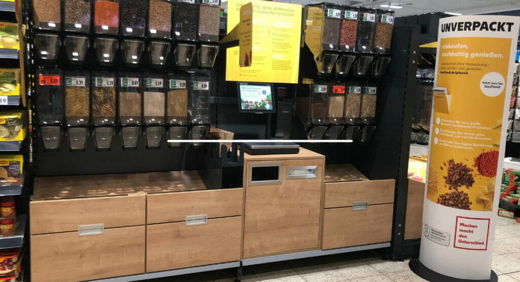 kaufland eröffnet neue Unverpackt-Stationen