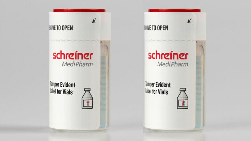 Manipulationsschutz Label von Schreiner Medipharm