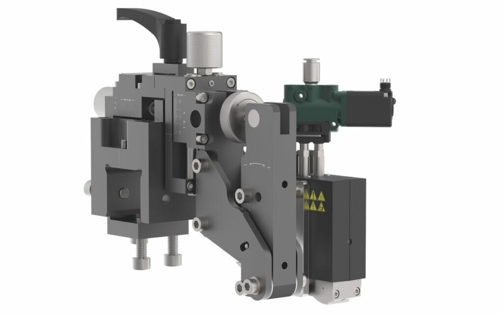 Bild von einem Flächenkopf von Robatech