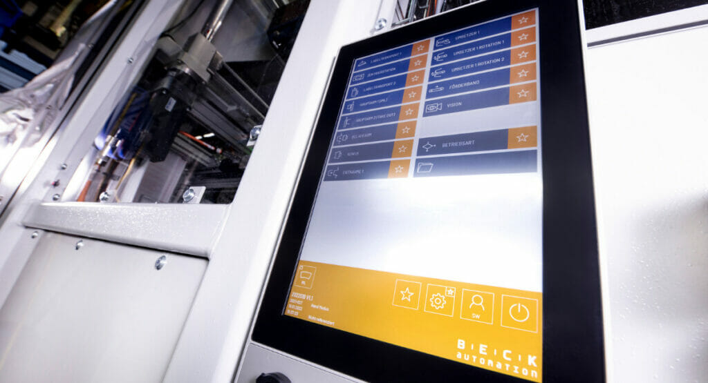 Neues HMI von Beck Automation
